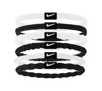 Nike Flex Hair Tie Fascia Per Capelli Confezione Da 6 - Bianco, Nero