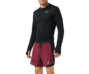 Nike FLX Stride 2In1 Hyb FF Gx Shorts, Pantaloncini da Uomo, Dark Beetroot/Black/Reflect Bl, XL