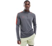 Nike Football - Academy 23 - Felpa grigio scuro con zip corta S