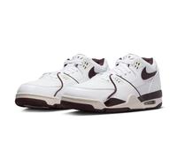 Nike FQ8256-100 Air Flight '89 Low Uomo, White/Burgundy Crush-Phantom EU 42