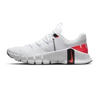 Nike Free Metcon 5 Scarpe da Allenamento da Uomo, Bianco/Nero/Cremisi Brillante, 46 EU