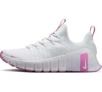 Nike Free Metcon 6, Cross Trainer Donna, White/Playful Pink, 42.5 EU