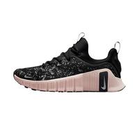 Nike Free Metcon 6 Se, Cross Trainer Donna, Black/Metallic Silver/Silt Red, 39 EU