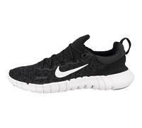 Nike Free Run 5.0, Scarpe da Corsa su Strada Donna, Nero (Black White Dk Smoke Grey), 40.5 EU