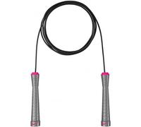 Nike Fundamental Speed Rope Corda per Saltare, Grigio Scuro/Rosa Brillante, Taglia Unica