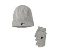 Nike Futura Ensemble Set Composto da berretto e guanti per bambini Dk Grey Heather 4/7 anni