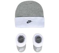Nike Futura Hat And Bootie Set per Bimbi Dk Grey Heather 0/6 Mesi