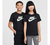 T-shirt maglia maglietta Ragazzi Unisex Nike Nero Bianco NSW Tee Futura HBR