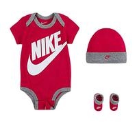 Nike Sportswear Set 'Futura' grigio sfumato / rosa scuro / bianco, Taglia 50-68