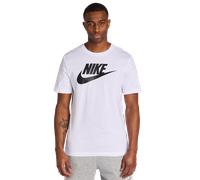 Nike Tee Icon Futura, Maglietta Uomo, bianco (White/Black), S