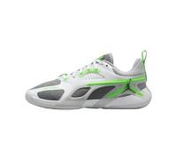 Nike FZ2471-103 Jordan Heir Donna, Sail/Wolf Grey-Electric Green-White EU 38.5