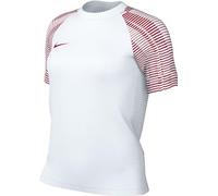 Nike FZ4887-104 W NK DF Academy JSY SS Maglia Lunga Donna White/White/University Red Taglia L