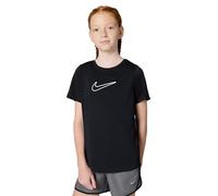 NIKE Maglia funzionale 'ONE' nero / bianco, Taglia 122-128