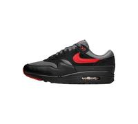 NIKE Air Max 1 Ess, Sneaker Uomo, Black University Red Iron Grey, 46 EU