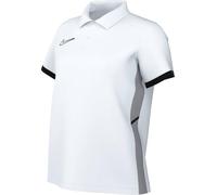 NIKE FZ9761-100 W NK DF ACD25 SS Polo Maglia Lunga Donna White/Black/Wolf Grey/Black Taglia L