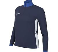 NIKE FZ9770-410 W NK DF ACD25 DRIL Top Maglia Lunga Donna Midnight Navy/Royal Blue/White/White Taglia S