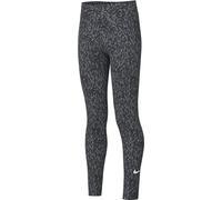 Nike G Nk DF One Tght Vnr Pantaloni, Grigio Fumo/Bianco, 12-13 Anni Bambina