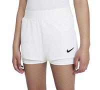 Nike G NKCT DF VCTRY Shrt Pantaloncini, Colore: Bianco E Nero, M Bambina