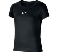Nike G Nkct Dry Top SS T-Shirt, Bambina, Black/White, XS