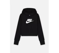 Nike - G Nsw Club Ft Crop Hoodie Hbr Nero - Abbigliamento 6 - 8A Nero