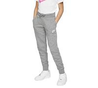 Nike G NSW PE Pantaloni Sportivi, Bambina, Carbon Heather/(White), S