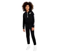 Nike G NSW TRK SUIT TRICOT, Tuta Bambina, black/(white), L
