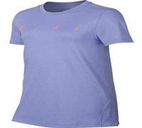 Nike GFX Studio Maglietta da Ragazza, Bambina, Maglietta da Bambina., 939528, Twilight Pulse/Lava Glow., L