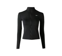 Nike - One Training - Top a maniche lunghe aderente nero con zip S
