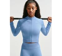 Nike Giacca Nike Pro Seamless DriFIT FullZip MidLayer large blu