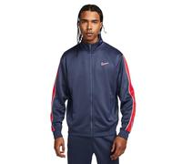 Nike Giacca Sportiva Da Uomo Sportswear, Thunder Blue/White/Fire Red/Fire Red, FN0257-437, M