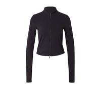 Nike Training - Zenvy - Top nero a maniche lunghe con zip S