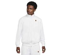 Nike Giacca Uomo Court Heritage Suit Jkt, White, DC0620-100, XS