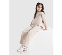 Nike Girls' Dual Tone Wide Leg Joggers Junior, marrone 13-15Y