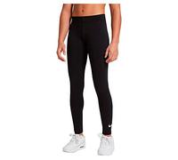 Nike Girl's Full Length Tight G NSW Favorites Swsh Lggng Lbr, Black/White, DD6482-010, L