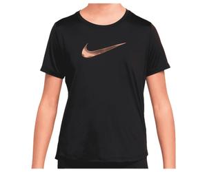 Nike - Girl's NP Dri-Fit One S/S Top Sport - Maglia funzionale S nero