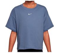 Nike - Girl's NSW Tee Boxy Essential LBR - Maglia funzionale M blu