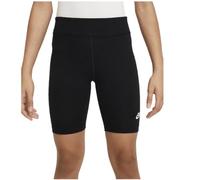 Nike Girl's Pantaloncini G NSW 7 in Bike Short, Black/White, DX5066-010, L