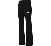 Nike Girl's Pantaloni G NSW Favorites Tght Flare Lbr, Black/White, FJ6169-010, XS