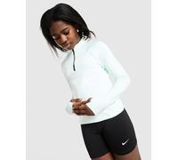 Nike Girl's Pro Dri-FIT 1/2 Zip Top - Verde, verde 7-8Y