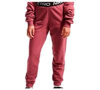 Nike - Girl's Pro Dri-Fit Fleece Jogger - Pantaloni da allenamento L rosso