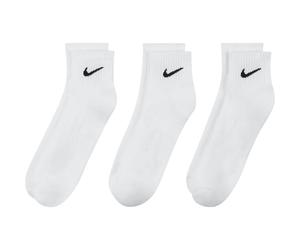 Nike Golf Calze alla caviglia Everyday Cush confezione da 3 pezzi, bianco