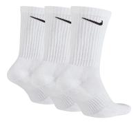 Nike Golf Calzini Everyday Cush Training Crew confezione da 3 pezzi, bianco/nero