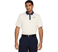 Nike Golf Polo Dri-Fit Tour a contrasto, crema/navy