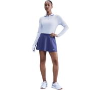 Nike Golf Polo Dri-Fit Tour, manica lunga, grigio chiaro/viola