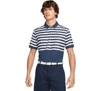 Nike Golf Polo Dri-Fit Victory a blocchi di colore, blu/bianco