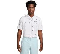 Nike Golf Polo DriFit Tour Icon Print, bianco