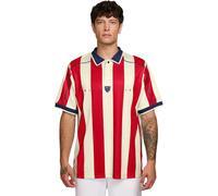 Nike Golf Polo Fairway fresco e sciolto, bianco/rosso/navy