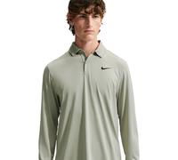 Nike Golf Polo Velocity Solid, manica lunga, oliva