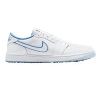 Nike Golf Scarpe da golf Air Jordan 1 Low G, bianco/blu argento/