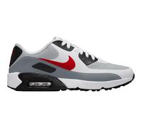 Nike Golf Scarpe da golf Air Max 90 G, bianco/rosso/grigio